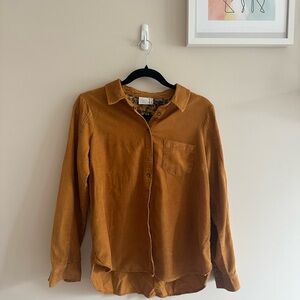 Anthropologie Corduroy Shirt